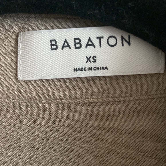 Babaton Carrington Shirt in Taupe - Picture 4 of 5